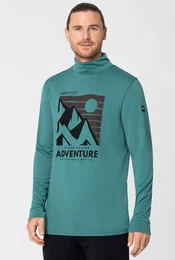 Rollkragenpullover Merino Pullover M ADVENTURE TURTLE angenehmer Merino-Materialmix