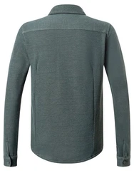 SUPER.NATURAL Sweatjacke KNIT JACKET Grün/Hellblau/Türkis