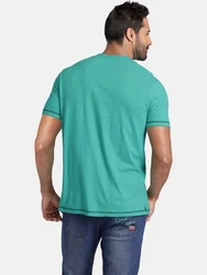 Jan Vanderstorm T-Shirt NORDGER Türkis/Grün