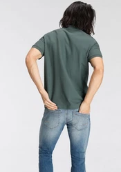 KangaROOS Poloshirt Kurzarm Dunkelgrün/Grün