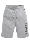 ALPHA INDUSTRIES Shorts Hellgrau/Grau