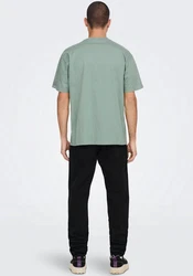 ONLY & SONS T-Shirt Fred Grün/Hellgrün