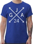 Shirtracer T-Shirt JGA 2024 JGA Herren Blau/Dunkelblau/Hellblau