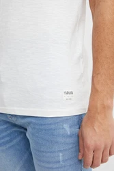 !Solid Herren T-Shirt Kurzarm Shirt Florian Rundhals-Ausschnitt Schwarz/Weiß/Dunkelgrün/Grün/Grau/Creme