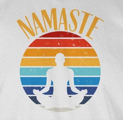 Shirtracer T-Shirt Namaste Yoga und Wellness Geschenk bunt