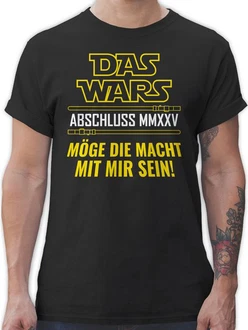 Shirtracer T-Shirt Das Wars Abschluss 2024 Grau/Dunkelgrau/Grün/Schwarz/Dunkelgrün/Braun/Gold Shirtracer T-Shirt Das Wars Abschluss 2024 Grau/Dunkelgrau/Grün/Schwarz/Dunkelgrün/Braun/Gold