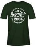 Shirtracer T-Shirt Legendr seit 2004 weiß