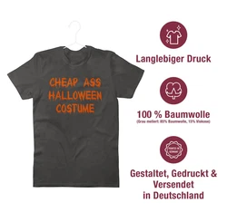 Shirtracer T-Shirt Holy Halloween Kostüm Outfit Dunkelgrün/Khaki/Orange/Schwarz/Dunkelgrau