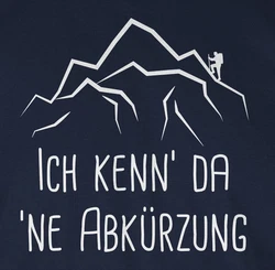 Shirtracer T-Shirt Ich kenn' da 'ne Abkrzung Hobby Outfit Dunkelblau/Grau/Hellblau/Blau