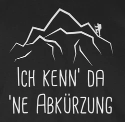 Shirtracer T-Shirt Ich kenn' da 'ne Abkrzung Hobby Outfit Grau/Schwarz/Hellblau
