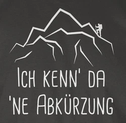 Shirtracer T-Shirt Ich kenn' da 'ne Abkrzung Hobby Outfit Grau/Schwarz/Hellblau/Dunkelgrün/Dunkelgrau/Rot