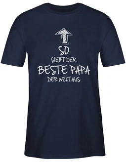 Shirtracer T-Shirt So sieht der beste Papa der Welt aus