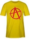 Shirtracer T-Shirt Anarchie A Festival rot