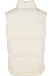 URBAN CLASSICS Jerseyweste Cord Vest Beige/Khaki/Weiß/Creme/Braun