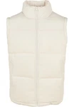 URBAN CLASSICS Jerseyweste Cord Vest Beige/Khaki/Weiß/Creme/Braun