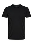 SELECTED HOMME T-Shirt SLHAEL Schwarz/Grau