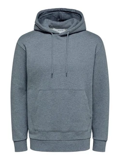 SELECTED HOMME Hoodie SLHRELAXJACKMAN Grau/Dunkelblau/Hellgrau/Dunkelgrau/Blau