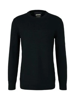 TOM TAILOR Strickpullover Basic Structured TOM TAILOR Strickpullover Basic Structured
