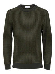 Strickpullover SLHCOIN aus Baumwolle