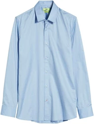 Cinque Businesshemd CISNAKE mit Kentkragen Hellblau/Blau