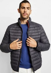 Cinque Steppjacke CIWRAP Schwarz/Dunkelgrau/Grau