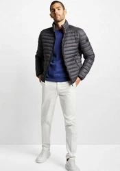 Cinque Steppjacke CIWRAP Schwarz/Dunkelgrau/Grau