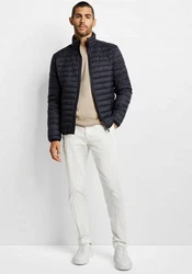 Cinque Steppjacke CIWRAP Dunkelblau/Schwarz/Hellblau