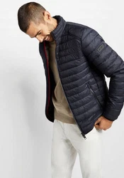 Cinque Steppjacke CIWRAP Dunkelblau/Schwarz/Hellblau