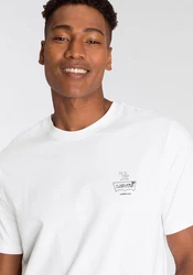 Levi's T-Shirt RELAXED FIT TEE Weiß/Creme/Grau