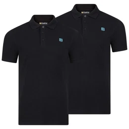 Poloshirt Herren Polohemd RIVJohn Regular Fit (2-tlg) Basic Hemd aus 100% Baumwolle