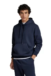 G-STAR Kapuzenpullover Premium Hoody Dunkelblau