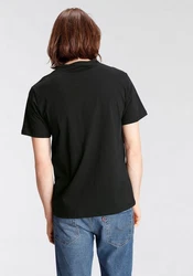 LEVI'S T-Shirt Graphic Set-In Neck Rot/Schwarz/Braun