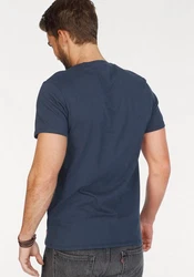 LEVI'S T-Shirt Graphic Set-In Neck Dunkelblau/Rot/Braun/Blau