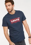 LEVI'S T-Shirt Graphic Set-In Neck Dunkelblau/Rot/Braun/Blau