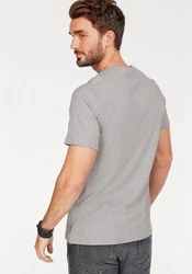 LEVI'S T-Shirt Graphic Set-In Neck Grau/Rot/Braun/Silber