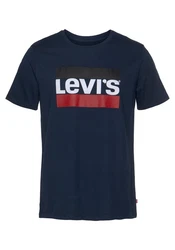 Levi's Herren Sportswear Logo Graphic T-Shirt Dunkelblau/Rot