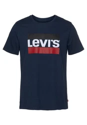 Levi's Herren Sportswear Logo Graphic T-Shirt Dunkelblau/Rot