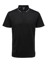 Poloshirt SLHLEROY COOLMAX (1-tlg) aus Baumwollmix