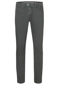 Timezone Chinohose SLIM JANNOTZ Dunkelgrau/Khaki/Hellgrau/Dunkelgrün/Grau