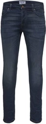 ONLY & SONS Skinny-fit Jeans ONSLoom (1-tlg) Dunkelblau/Hellblau/Blau