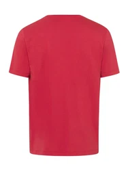 Hanro T-Shirt Living Shirts Rot/Dunkelrot