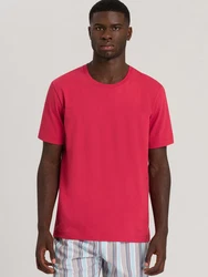 Hanro T-Shirt Living Shirts Rot/Dunkelrot