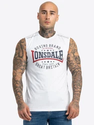 Lonsdale T-Shirt St.Agnes Creme/Weiß/Hellblau/Rot
