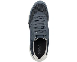 Geox Herren Sneaker U Monreale Dunkelblau/Blau/Grau/Hellblau