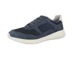 Geox Herren Sneaker U Monreale Dunkelblau/Blau/Grau/Hellblau