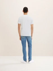 TOM TAILOR T-Shirt Weiß/Creme