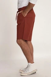 JP1880 Bermudas Bermuda FLEXNAMIC 4 Taschen Braun/Rot/Orange/Dunkelrot