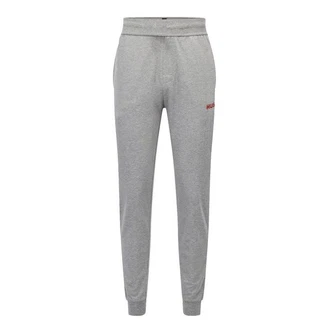 HUGO Loungehose Labelled Pants Hellgrau/Grau HUGO Loungehose Labelled Pants Hellgrau/Grau