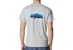 Columbia Kurzarmshirt Rapid Ridge Back Graphic Tee II Grau/Hellgrau