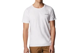 Columbia Kurzarmshirt Rapid Ridge Back Graphic Tee II Weiß/Creme/Grau